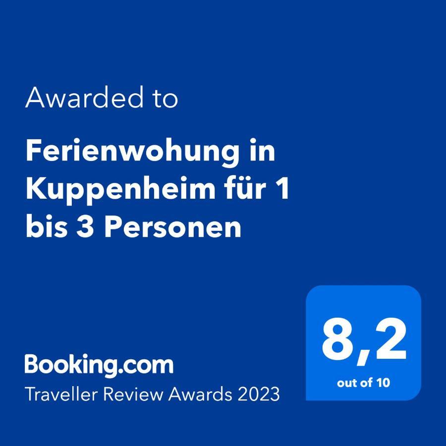 Ferienwohung In Kuppenheim Fuer 1 Bis 3 Personen Appartement Buitenkant foto